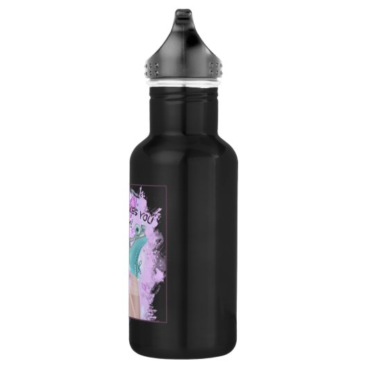 Ik hou van rolletjes. waterfles  (Rechts)