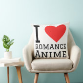 Ik hou van romantische anime  kussen (Stoel)