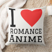 Ik hou van romantische anime  kussen (Deken)