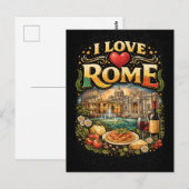 Ik hou van Rome Briefkaart (Voorkant / Achterkant)