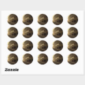Ik hou van Rome - Colosseum Ronde Sticker (Vel)