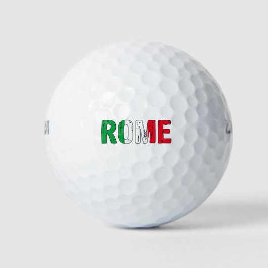 Ik hou van Rome Golfballen (Voorkant)