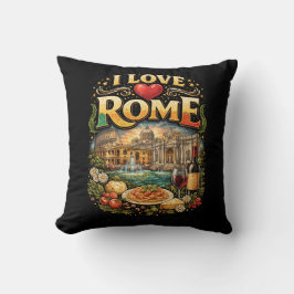 Ik hou van Rome Kussen