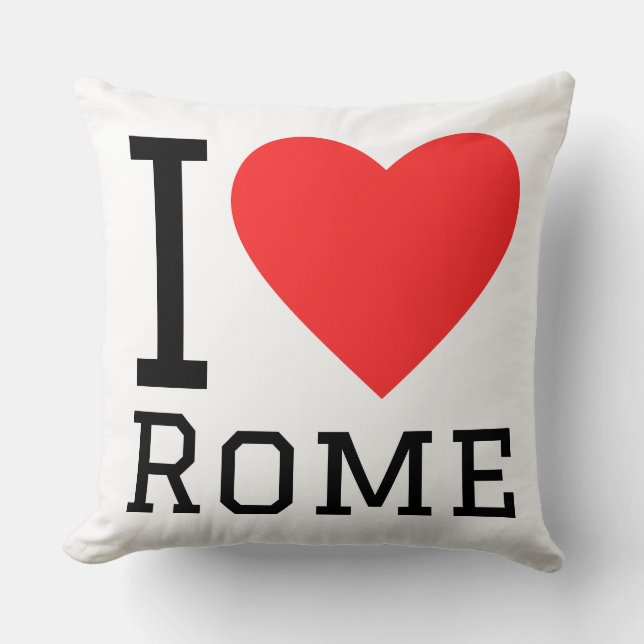 Ik hou van Rome  Kussen (Voorkant)