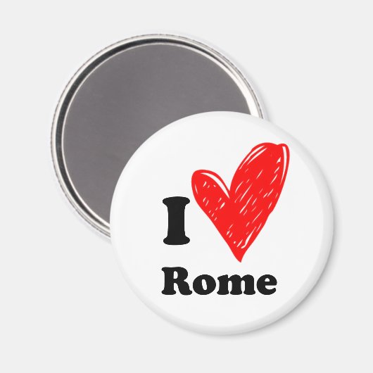 Ik hou van Rome Magneet (Voorkant / Achterkant)