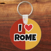 Ik hou van Rome Sleutelhanger (Voorkant)