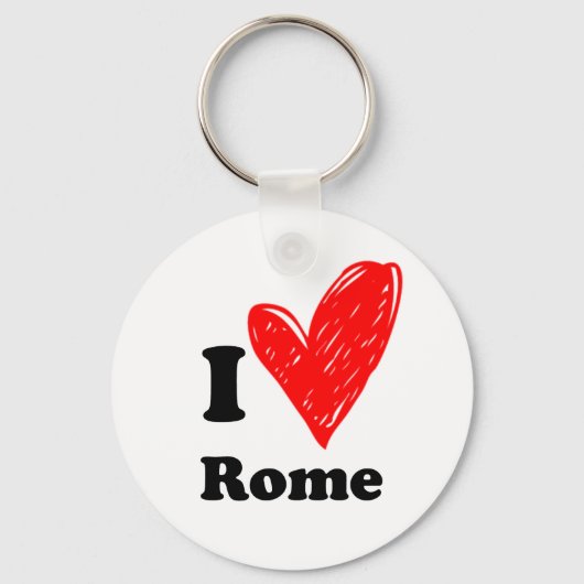 Ik hou van Rome Sleutelhanger (Voorkant)