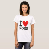 Ik hou van Rome T-shirt (Voorkant volledig)