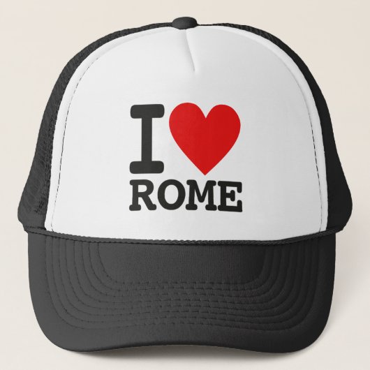 Ik hou van Rome Trucker Pet (Voorkant)