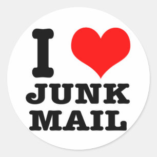 IK HOU VAN ROMMELPOST RONDE STICKER