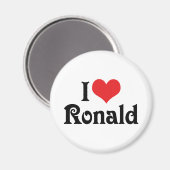 Ik hou van Ronald Magneet (Voorkant / Achterkant)