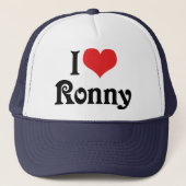 Ik hou van Ronny Trucker Pet (Voorkant)