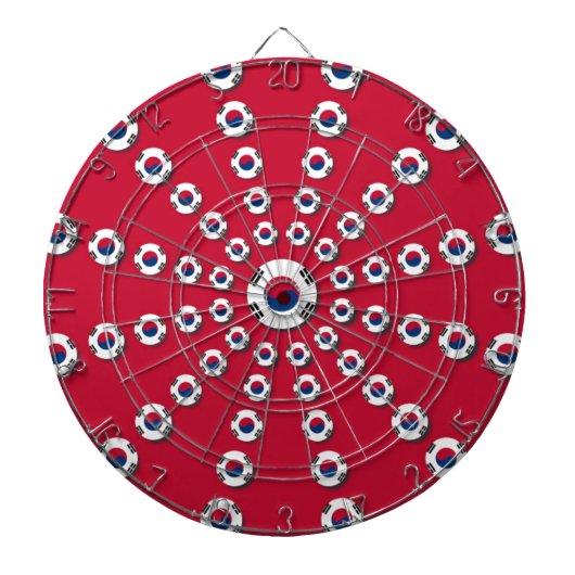Ik hou van Rood Dartbord (Voorkant)
