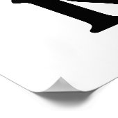 Ik hou van Roos Poster (Hoek)