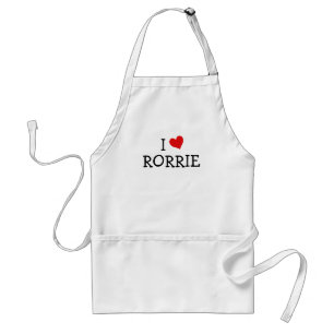Ik hou van Rorrie Standaard Schort