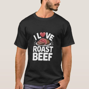 Ik hou van rosbief Carnivore BBQ Pitmaster Keuken T-shirt