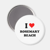 Ik hou van Rosemary Beach Florida Magneet (Voorkant / Achterkant)