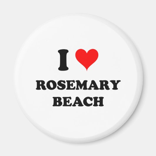 Ik hou van Rosemary Beach Florida Magneet (Voorkant)