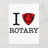 Ik hou van Rotary Engine Briefkaart (Voorkant)