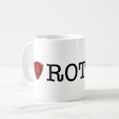 Ik hou van Rotary Engine Koffiemok (Voorkant links)