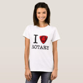 Ik hou van Rotary Engine T-shirt (Voorkant volledig)