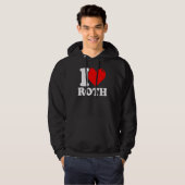Ik hou van Roth City Hoodie (Voorkant volledig)