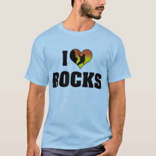 Ik hou van rotsen - Klimmen T-shirt