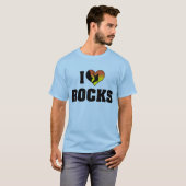 Ik hou van rotsen - Klimmen T-shirt (Voorkant volledig)