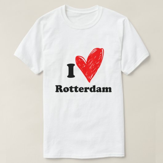 Ik hou van Rotterdam T-shirt (Design voorkant)