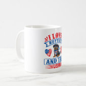 Ik hou van Rotties en de VS Koffiemok (Voorkant links)