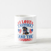 Ik hou van Rotties en de VS Koffiemok (Center)