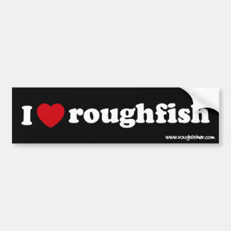 ik hou van roughfish sig bumpersticker