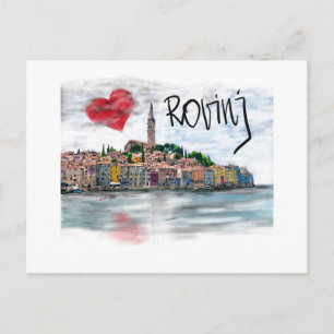 Ik hou van Rovinj Briefkaart