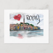Ik hou van Rovinj Briefkaart (Voorkant)