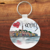 Ik hou van Rovinj Sleutelhanger (Voorkant)