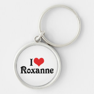 Ik hou van Roxanne Sleutelhanger