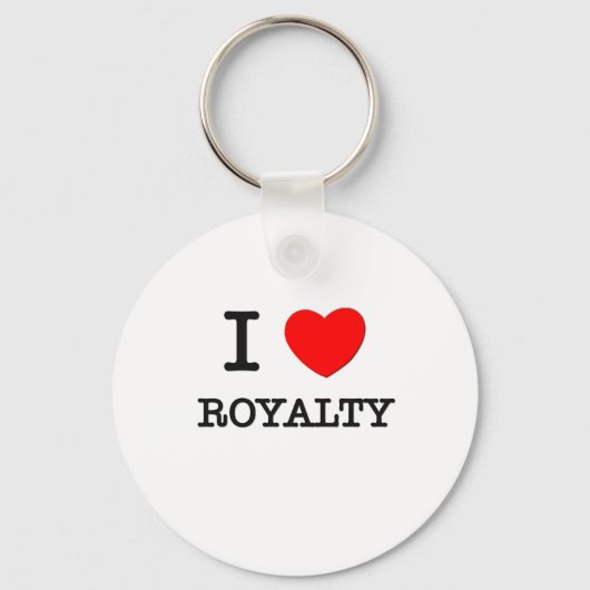 Ik hou van Royalty Sleutelhanger (Voorkant)