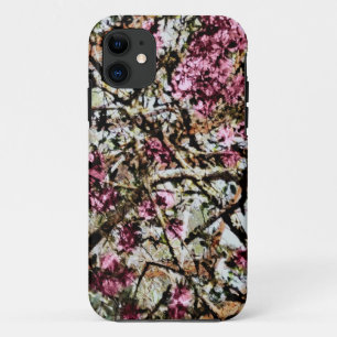 Ik hou van Roze Camo Case-Mate iPhone Case