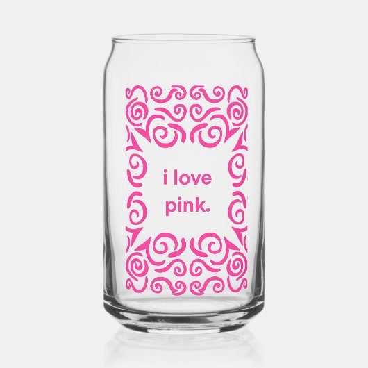 Ik hou van roze glas (Voorkant)