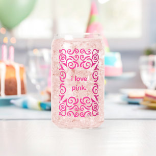 Ik hou van roze glas