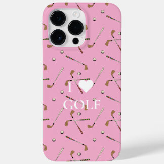 Ik hou van roze golf Case-Mate iPhone 14 pro max hoesje