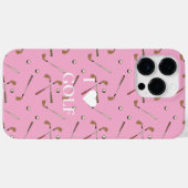 Ik hou van roze golf Case-Mate iPhone case (Achterkant (horizontaal))