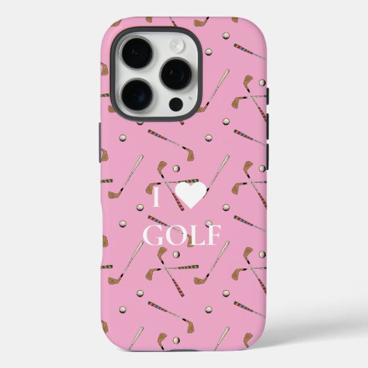 Ik hou van roze golf Case-Mate iPhone case (Achterkant)