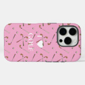 Ik hou van roze golf Case-Mate iPhone case (Achterkant (horizontaal))