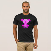 Ik hou van roze Koala Beer T-shirt (Voorkant volledig)