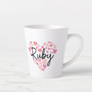 Ik hou van Ruby Latte Mok