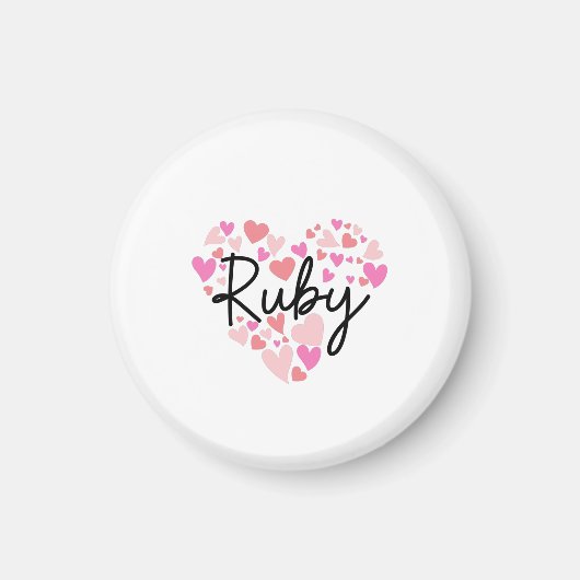 Ik hou van Ruby Magneet (Voorkant)