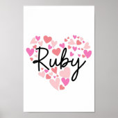 Ik hou van Ruby Poster (Voorkant)