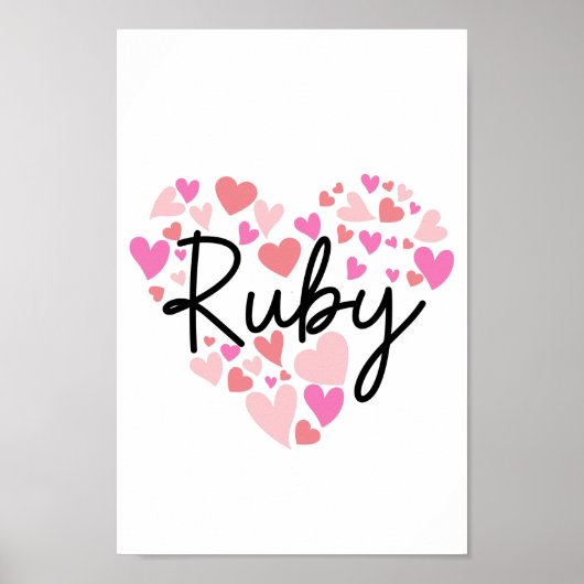 Ik hou van Ruby Poster (Voorkant)