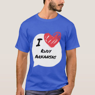 Ik hou van Rudy Arkansas T-shirt